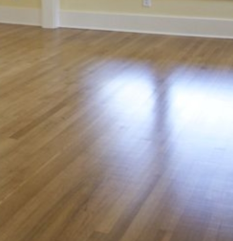 example before and after of Flooring restoration and refinishing in an apartment, Haringey