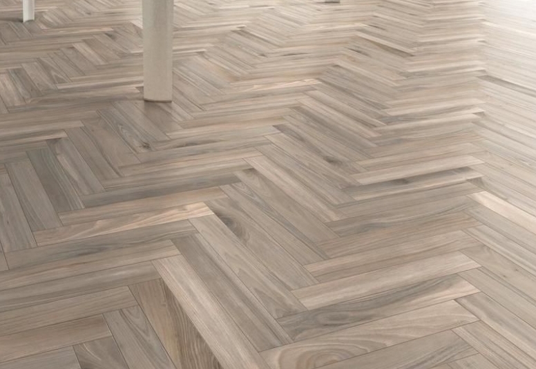 example before and after of Parquet flooring restoration in a luxury house, Tottenham