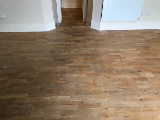 example of Solid wood floor sanding and reclaiming, Holland Park