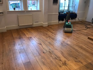 Hammersmith sanding preparation