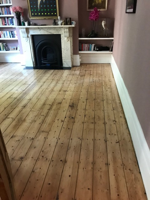 Floor sanding, Fulham