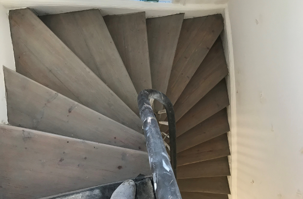 stairs sanding service